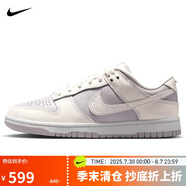 耐克NIKE女子休閑板鞋 DUNK 舒適緩震運動鞋IH0639-011灰粉36