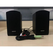 漫步者（EDIFIER）漫步者EDIFIER/漫步者 R206P副音響衛(wèi)星箱蓮花頭高音喇叭一對(duì)音箱 紅白插頭一對(duì)帶音頻線
