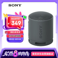 索尼（SONY） SRS-XB100 藍(lán)牙音箱音響 迷你便攜 重低音16小時續(xù)航 戶外音箱 防水防塵黑色