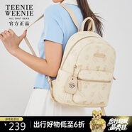 Teenie Weenie雙肩包大容量滿印背包TW小熊大學(xué)生書包七夕情人節(jié)禮物