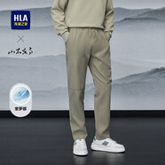 海瀾之家（HLA）休閑褲男裝25春秋季輕商務(wù)Chic Ageless免燙抗皺遠紅外男士長(cháng)褲子 索羅娜-HKCAW3J101A卡其5N 31 /170推薦60~63kg
