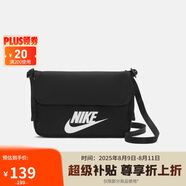耐克（NIKE）男女斜挎包 單肩包手提包拎包旅行包休閑包CW9300-010黑