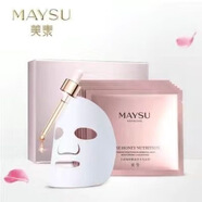 美素（MAYSU)小玫瑰蜜養(yǎng)淡紋套裝乳液禮盒補水抗皺緊致肌膚初亢衰專柜 美素小玫瑰水光面膜6片/盒