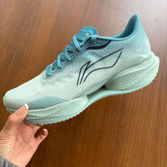 李寧（LI-NING）李寧超輕22?輕量步跑鞋2025開學(xué)新款透氣緩震運動不涂碼ARBV001 ARBV001-40羽紗綠/深湖藍(lán) 39 腳長240