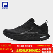 斐樂(lè )柔云健步鞋女鞋2025夏季新款路跑鞋運動(dòng)鞋網(wǎng)面跑步鞋 駿馬黑-BB 35.5