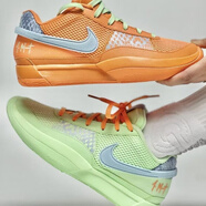 NBA VIBE-Nike耐keAJ1一代鴛鴦莫蘭特氣墊實(shí)戰籃球鞋休閑耐磨ins運動(dòng)鞋 X17白金 42
