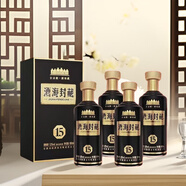 春谷井高爐家酒8/N或綿柔1979濃香型42度500ml*4瓶純糧白酒整箱 52度 500mL 4瓶 整箱（封藏十五）