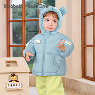 巴拉巴拉balaOne寶寶羽絨服冬裝男童女童保暖連帽外套萌2025209425107216