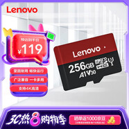 聯(lián)想（Lenovo）256GB TF（MicroSD）內(nèi)存卡 U3 V30 A1 手機平板監(jiān)控行車記錄儀專用卡