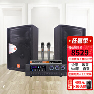JBL【雙15吋大功率】JRX125舞臺音響套裝 專業(yè)商用演出戶外會議舞蹈培訓(xùn)音箱家庭KTV音響民謠酒館 【旗艦版】12英寸套裝