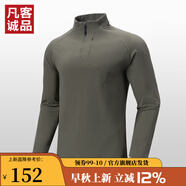 凡客誠品（VANCL）凡客誠品VANCL官方店休閑男士立領長袖T恤 軍綠 M