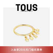 TOUS禮物  桃絲熊COOLJOY戒指925銀鍍金氣質(zhì)指環(huán)女情侶禮物疊戴 12