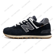 NEW BALANCEewlce系列男女輕量慢跑鞋情侶復(fù)古運(yùn)動休閑鞋官方旗艦正品 574-D 黑色【男女】 41.5