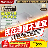 格力（GREE）冰箱除味器 臭氧殺菌去異味冰箱空氣凈化 果蔬保鮮降解農(nóng)殘不串味健康小巧充電免換濾芯GCW-FA01白