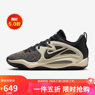 耐克（NIKE）男子籃球鞋 KD15 EP 運動鞋 FN8009-001 黑棕色 41