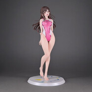 惡魔美少女惡魔貝契尼亞手辦動漫模型玩具桌面機箱二次元周邊國產(chǎn) 泳衣 水原千鶴（26cm）
