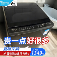小天鵝（LittleSwan）直驅(qū)變頻洗衣機(jī)全自動(dòng)波輪10公斤大容量家用 噪音小一級(jí)能效省水省電 9小時(shí)預(yù)約除螨洗 以舊換新 10公斤直驅(qū)丨尊享耐臟款丨免清洗