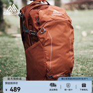 GREGORY格里高利 nano蜂鳥登山包 男女旅行通勤雙肩背包18L 城市輕戶外 18L-火花橙