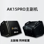 新款馬田總裁AK12PRO AK15PRO戶外專業(yè)唱歌演奏直播樂器藍(lán)牙音箱 AK15Pro主機(jī)+副機(jī)