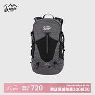 奧索卡OZARK戶(hù)外徒步雙肩包30L大容量 登山旅游背包 OAAUT516101 黑色-900