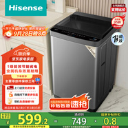 海信（Hisense）波輪洗衣機(jī)全自動(dòng) 10.5公斤大容量波輪健康租房智能洗金屬機(jī)身一級(jí)能效HB105DC59以舊換新國(guó)家補(bǔ)貼