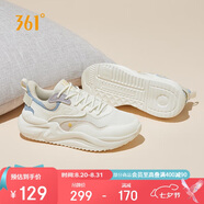 361°運(yùn)動(dòng)鞋女云舒3秋季網(wǎng)面復(fù)古透氣休閑通勤老爹鞋子女682316706-1