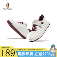暇步士（Hush Puppies）童鞋兒童低幫板鞋男童新款中大童運動鞋女童戶外輕便時尚休閑鞋 HP5604011紅色款 38