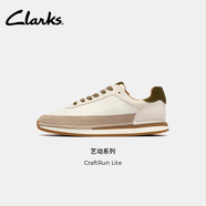Clarks其樂復(fù)古時尚潮流運動男鞋舒適板鞋休閑跑鞋情侶男士休閑鞋 綠色-男款 261853157 【皮質(zhì)鞋面】 42