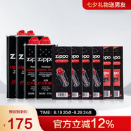 ZIPPO之寶配件耗材 巨無(wú)霸套餐 打火機(jī)油 大油*2+小油*2+火石*4+棉線*2