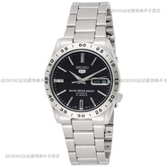 精工(SEIKO)正品seiko精工5號36mm小表盤(pán)細手腕gs背透自動(dòng)機械男表SNKD97 SNKE01