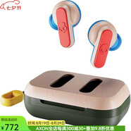 斯酷凱蒂（SKULLCANDY）骷髏頭 Dime 2 真無線入耳式藍(lán)牙耳機(jī) 適合健身房 運(yùn)動(dòng)和游戲 IPX4 防汗防塵 美國(guó)直郵 Multicolour