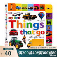 英文原版 DK My First Colours/Numbers/Trucks and Diggers/Things DK花邊書 dk幼兒認知百科全書 紙板書合售 3-6歲 綠山墻 預(yù)售 My Fir
