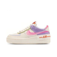 CLENIKEED【莆田純原版本】(Nike) ShadowAF1馬卡龍空軍一號全白低幫白棕男 ShadowAF1果凍 39