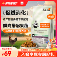 比瑞吉俱樂(lè )部2.0荷花維持體態(tài)果寡糖呵護腸道雞肉味全價(jià)成貓糧2kg