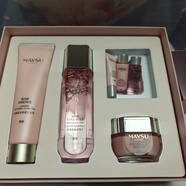 美素MAYSU/美素玫瑰膠原潔水面霜套裝補水提亮緊致全新正品29年