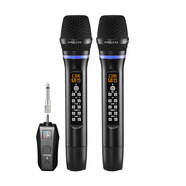 寶寶咪（BAOBAOMI）混響高低音家用無(wú)線(xiàn)話(huà)筒充電智能唱歌藍牙聲卡 D900+513(一拖二)帶藍牙 中文說(shuō)明書(shū)