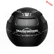 創(chuàng  )意變形金剛無(wú)線(xiàn)藍牙音箱柏林之聲桌面低音炮小鋼炮戶(hù)外便攜音響 黑色機甲音響