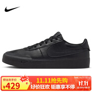 耐克NIKE運動(dòng)休閑鞋男子經(jīng)典減震COURT SHOT運動(dòng)鞋FQ8146-001黑40.5