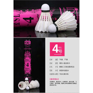 亞獅龍（RSL）7號(hào)羽毛球正品專業(yè)訓(xùn)練耐打飛行穩(wěn)定6號(hào)5號(hào)U球S球C球77速 亞獅龍4號(hào) 1筒 77速