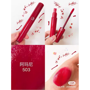 ARMANI阿瑪尼限量紅管口紅唇釉唇彩6.5ml正裝帶盒 400G/417/503配件 503