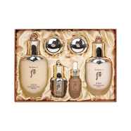 后（The history of Whoo）拱辰享系列洗臉奶保濕控油清潔卸妝泡沫潔面膏乳男女去角質(zhì)痘黑頭 天氣丹華泫水乳套裝