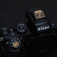 原裝適用尼康zf相機快門按鈕z30zfcz50z5z6z72快門帽Z8熱靴蓋微單 尼康z字熱靴蓋+百年紀念粘貼按鈕-純銅