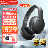 漫步者（EDIFIER）【爆款推薦】W820NB雙金標(biāo)主動(dòng)降噪無線頭戴式藍(lán)牙耳機(jī)游戲音樂運(yùn)動(dòng)學(xué)生網(wǎng)課耳麥適用于安卓蘋果 【升級(jí)版】雅典灰+黑色耳機(jī)包