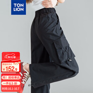 唐獅（TonLion）2025夏女工裝褲高腰寬松休閑褲
