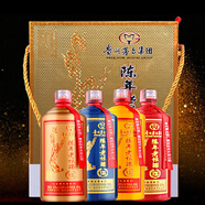 茅臺（MOUTAI）2016年 茅臺集團(tuán) 52度濃香型白酒禮盒酒水【喜酒】 陳年老壇酒V35 52度 500mL 4瓶