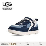 UGG秋季男士七夕雙色系帶街頭休閑鞋1169493DNW|深海藍色/鯨魚藍色42