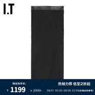 Helmut Lang IT 2023秋冬女裝半身裙新品個(gè)性歐美風(fēng)拼接開(kāi)叉中長(cháng)裙5H0301XL BKX/黑色 6