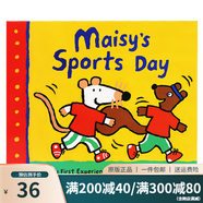 英文原版 Maisy 小鼠波波 趣味圖畫故事 寶寶親子讀物 兒童啟蒙認(rèn)知繪本 Lucy Cousins 綠山墻 Maisys Sports Day 運(yùn)動(dòng)日