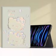 O&Y榮耀平板10保護套GTpro/x6榮耀x9pro11.5平板v8v9pro保護殼防摔暢享c5帶筆槽x6適用v7柔光版magicp 書(shū)本款蠶絲紋-水晶凱蒂貓 榮耀平板812英寸