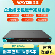 維盟（wayos） FBM-1000G企業(yè)級千兆路由器行為管理多WAN疊加SD-WAN異地組網(wǎng)出租屋